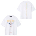 Represent Angel & Vertical Logo Graphic T-Shirt - White