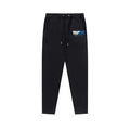 Trapstar Style Autumn/Winter Blue-Grey Gradient Hip-Print Sweatpants - Black
