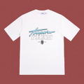 Trapstar "It's A Secret" Script Graphic Tee - White/Blue