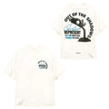 Represent "Out Of The Shadows" Machinery & Blue Logo T-Shirt - Off-White