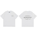 Represent Circular Crest Owners' Club Graphic T-Shirt - White