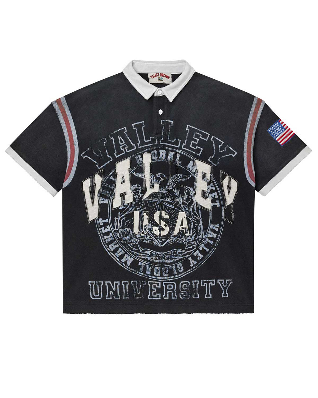 Vale Forever USA Rugby Tee Black